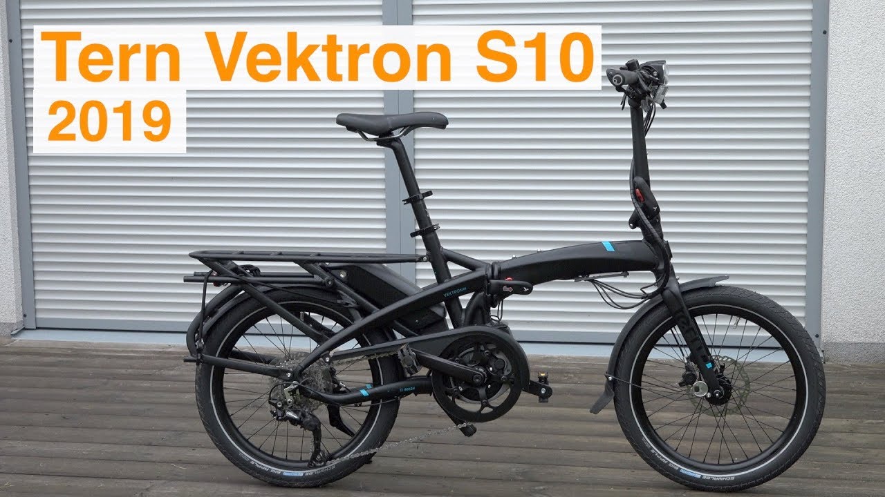 Tern Vektron S10 E-Faltrad Modell 2019