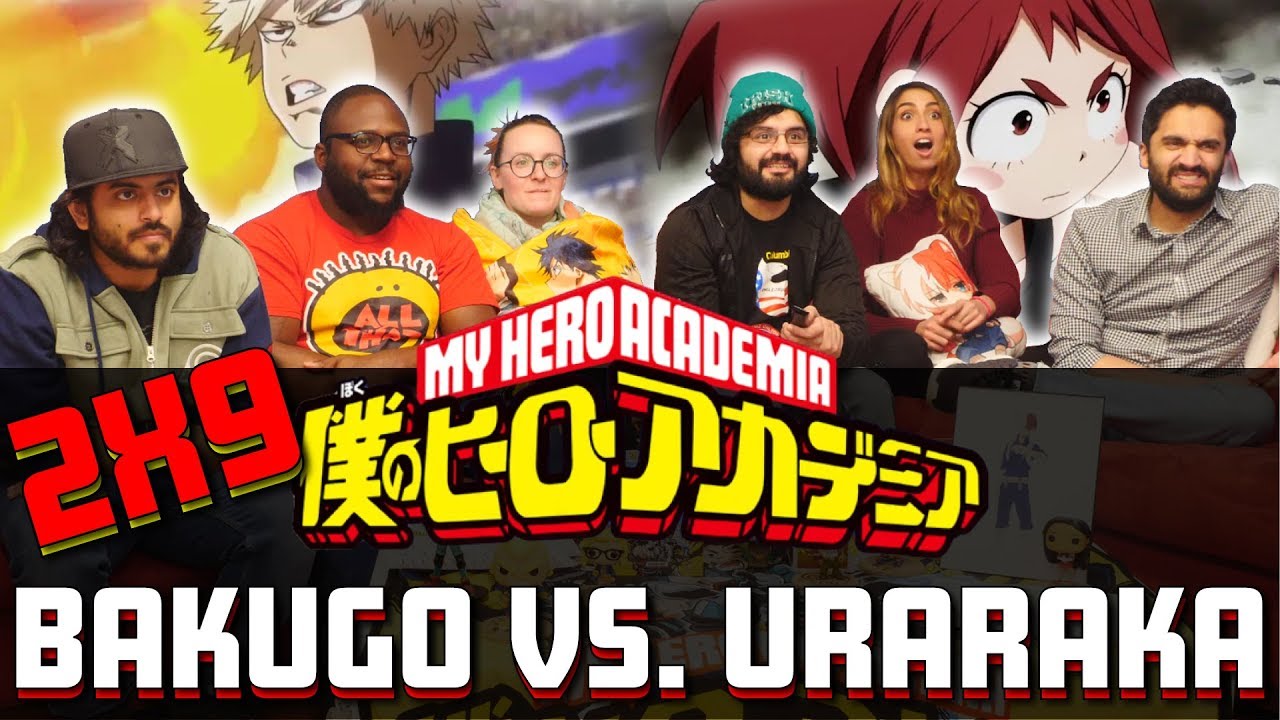 My Hero Academia - 2x9 Bakugo vs. Uraraka - Group Reaction