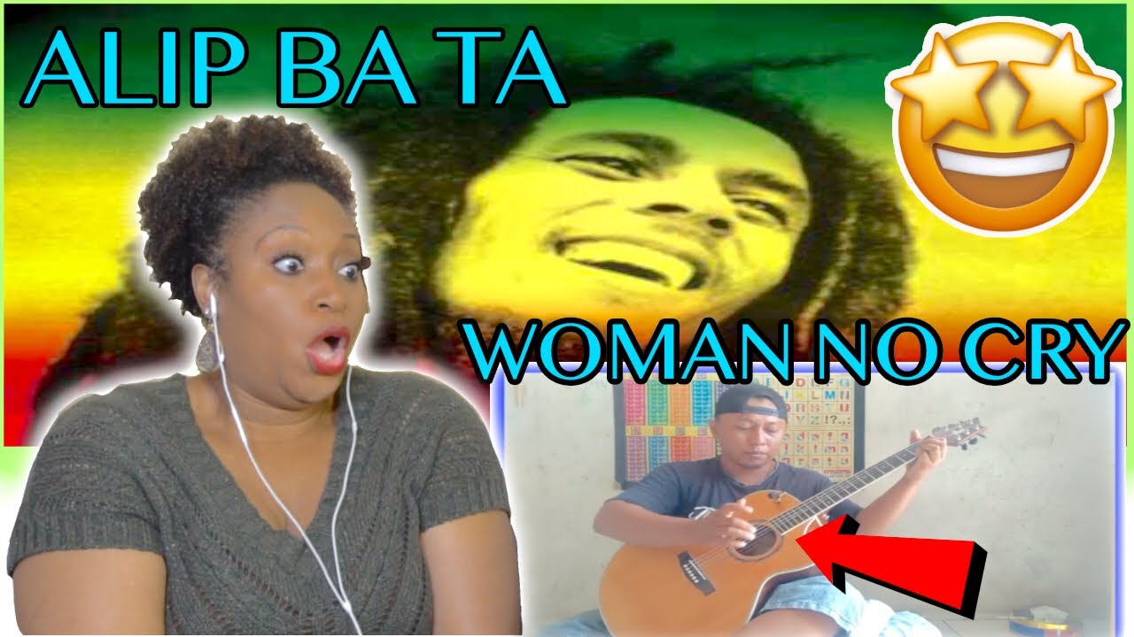 Alip_Ba_Ta - No Women No Cry - Bob Marley - *Fingerstyle Guitar* | Alip ba ta reaction | Drew Nation