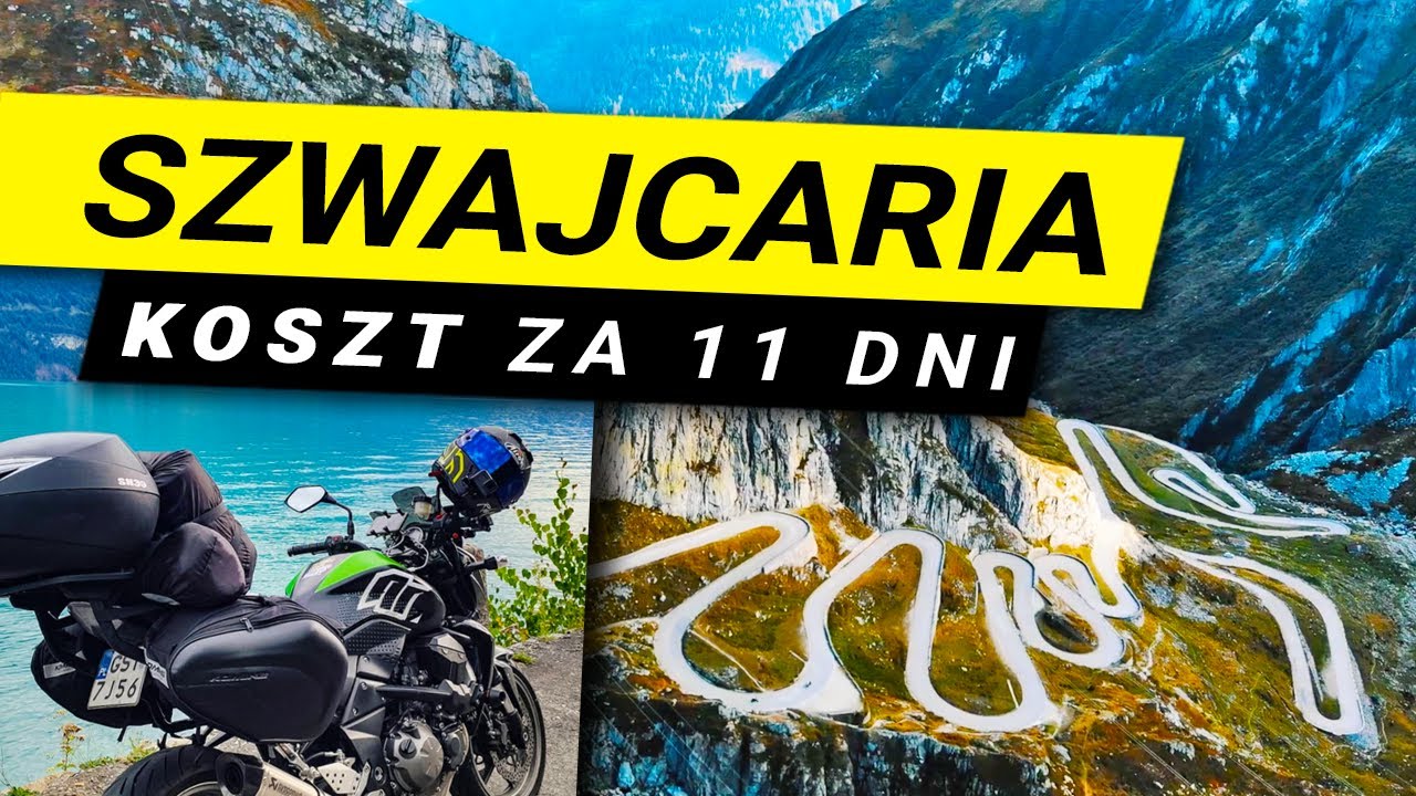 Czy SZWAJCARIA może być TANIA?  |  Ile NAPRAWDĘ kosztują podróże motocyklowe?