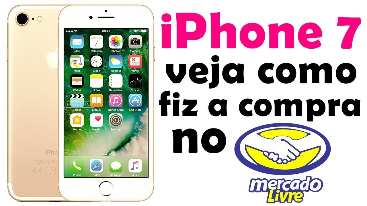COMPREI UM iPhone 7 NO MERCADO LIVRE - PASSO A PASSO DA COMPRA