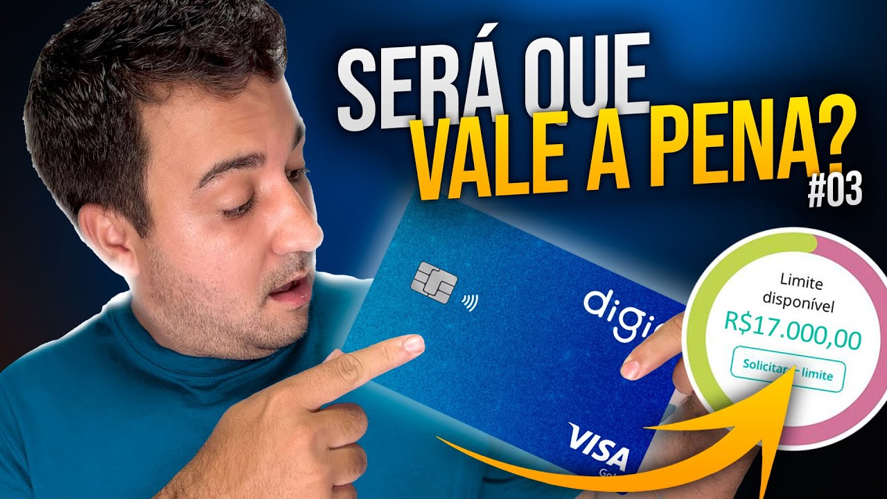 CARTÃO DIGIO 2025! LIMITES? AINDA DA CONFIAR?  TUDO SOBRE O DIGIO! E COMO AUMENTAR O LIMITE!  #03