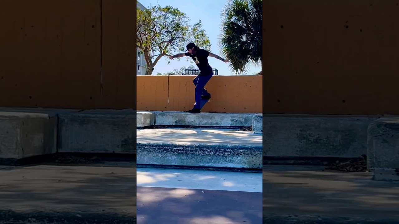 Welcome to Miami! Blunt Nose Manny from my last video part for @WestsideSkateshop  #skateboarding