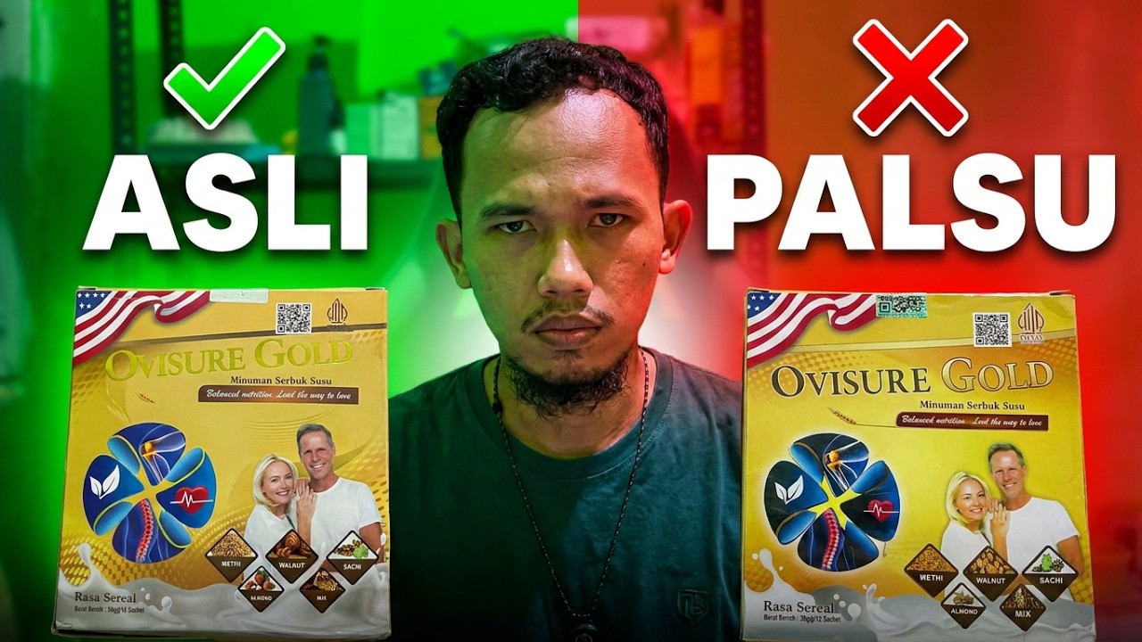 Cek Sebelum Beli! Begini Cara Membedakan Susu Ovisure Gold Asli vs Palsu