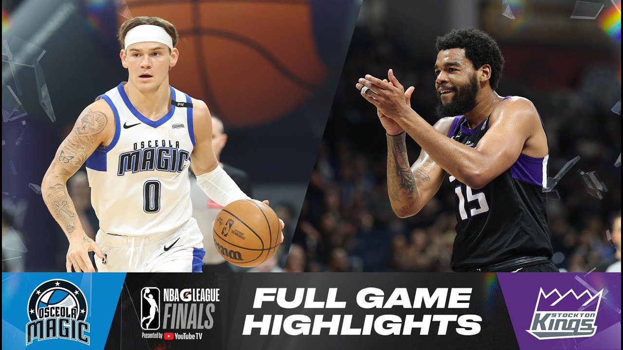 G League Finals Game 2: No. 1 Osceola Magic vs. No. 1 Stockton Kings
