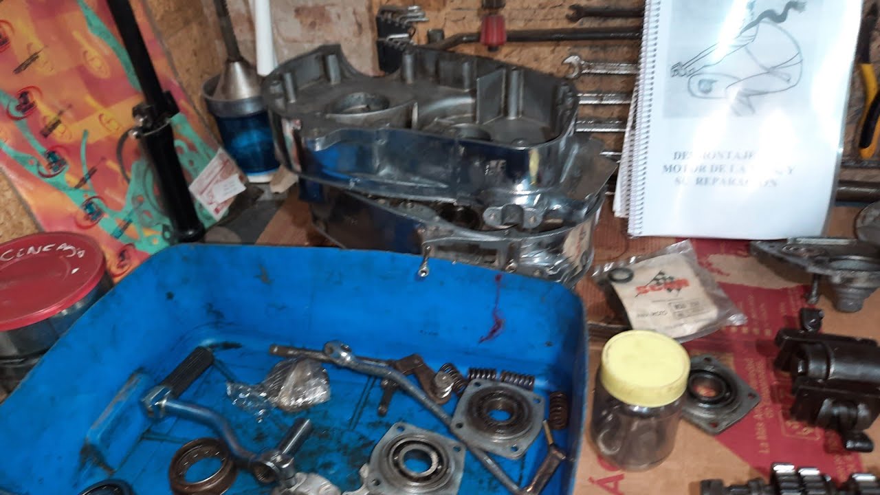 Armando caja del Motor NSU 250/300 cc supermax🛵Mecánico sin saber 🤣🤣🤣motor antiguo año 1960