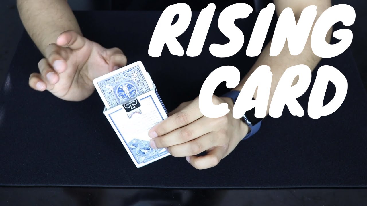 The RISING CARD Trick - TUTORIAL