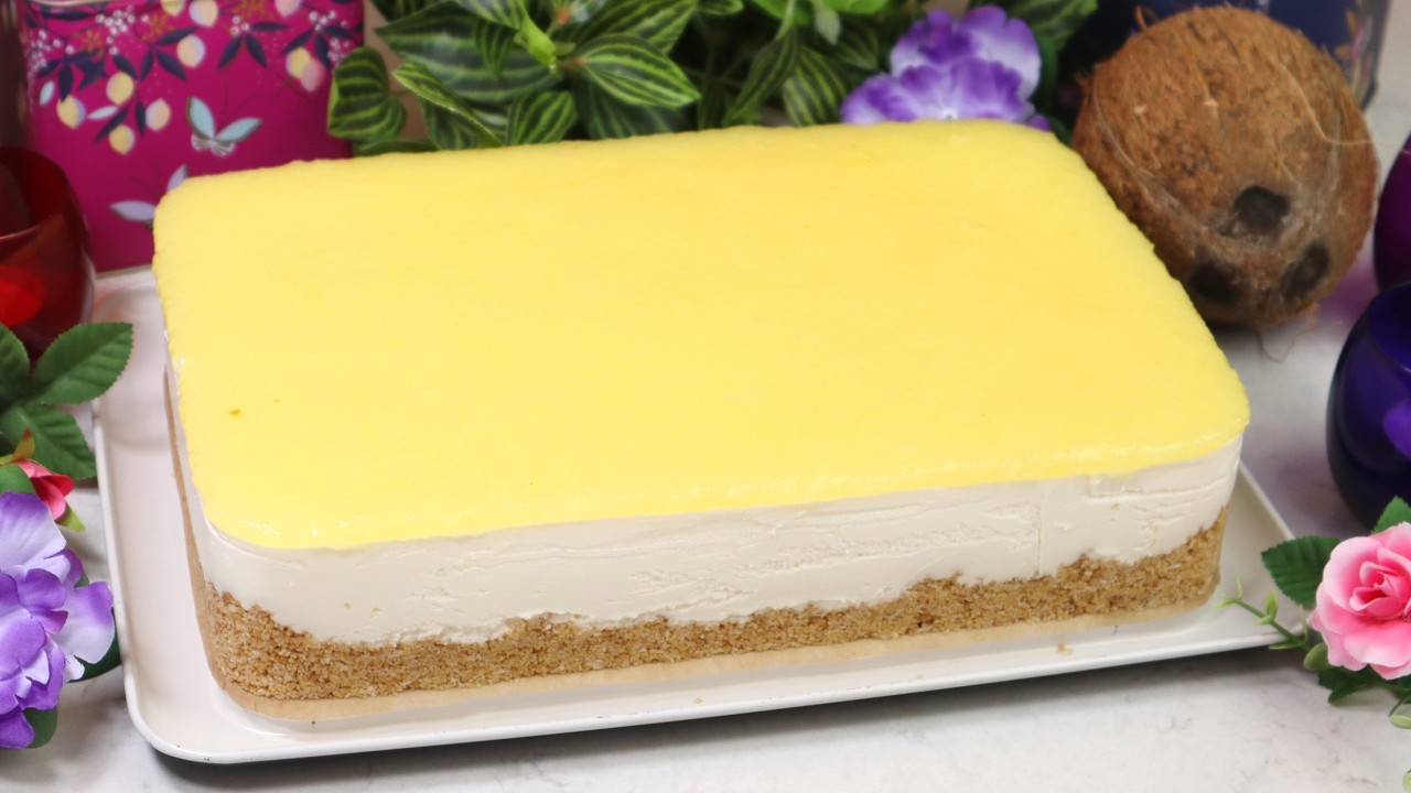 Sernik Pina Colada - idealny deser na lato!