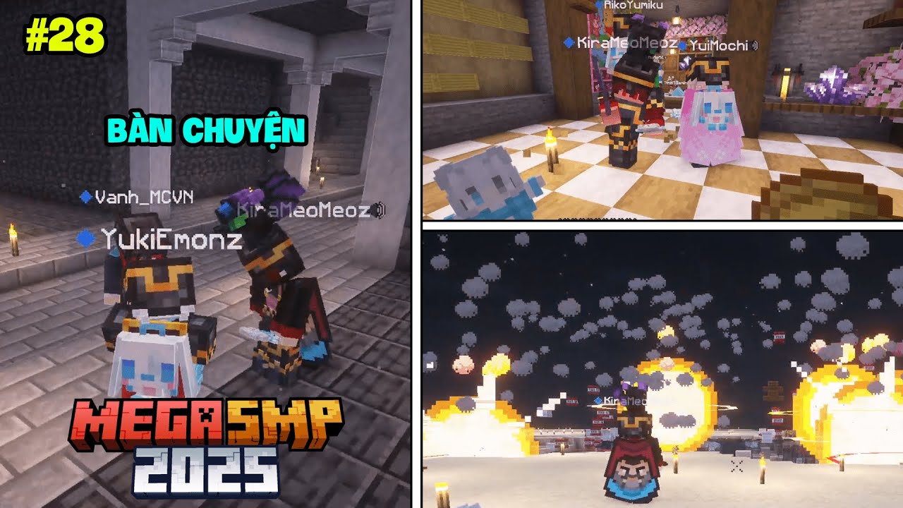 TínNT Lại … À Mà Thôi, Tôi Mệt Rồi || Minecraft Mega SMP 2025 Tập 28
