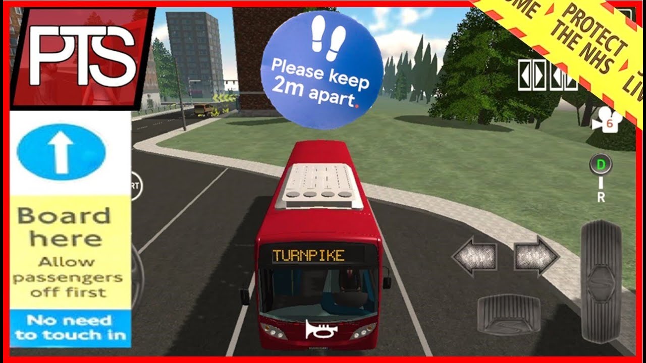 Social Distancing On Public Transport Simulator | 184