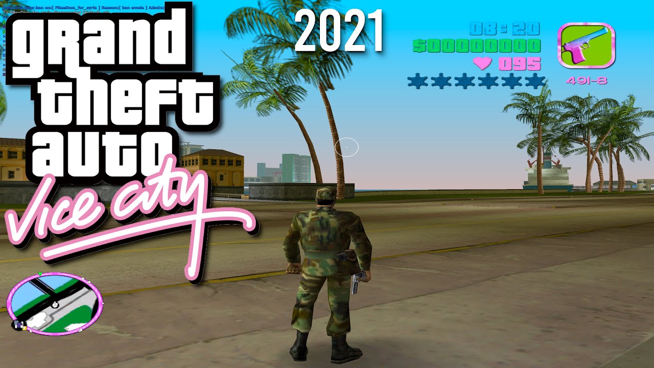 Многопользовательский режим Grand Theft Auto Vice City на ПК в 2021 году | 4K