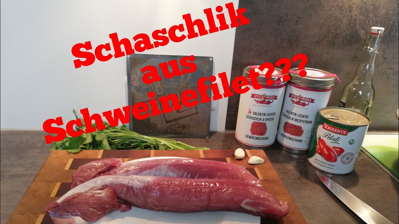 #19 Schweinefilet Schaschlik 2.0 Tomaten Marinade !!!