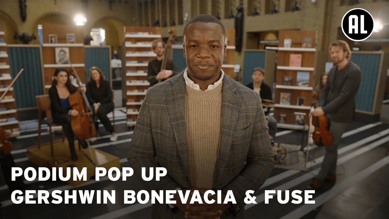 Gershwin Bonevacia & Fuse bij de Openbare Bibliotheek Utrecht | Podium Pop Up