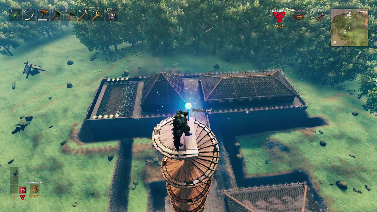 Valheim kontrola ostrosti , bohužel jde tu jen nastavit 60 Hz max.