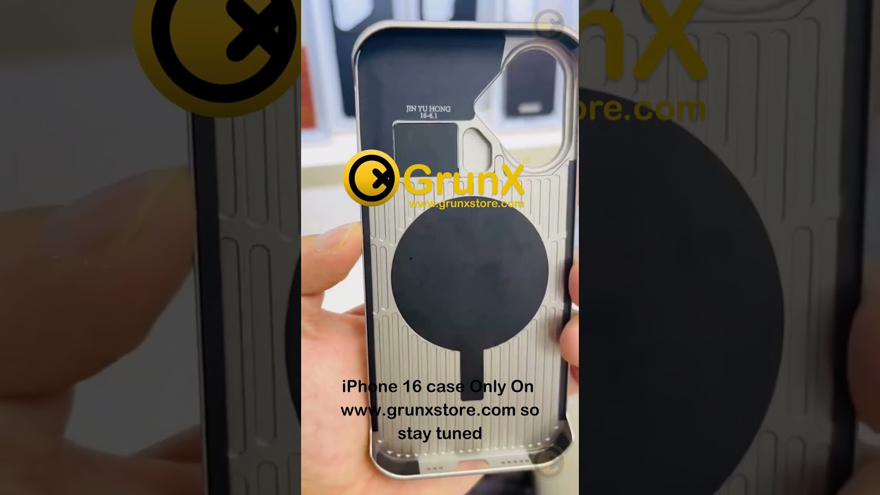 iPhone16 case only on www.grunxstore.com | GrunX