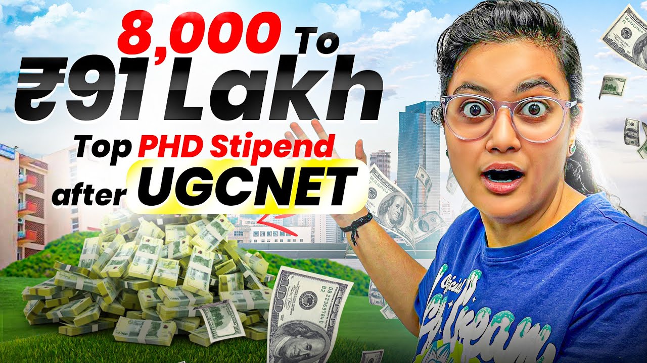 TOP PhD Stipend After UGC NET 😱 Upto 91 Lakh | Aditi Mam