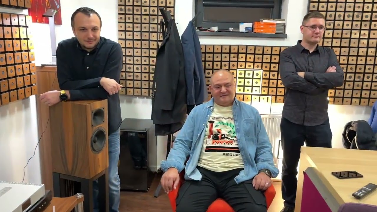 Rockna factory tour & listening room.
