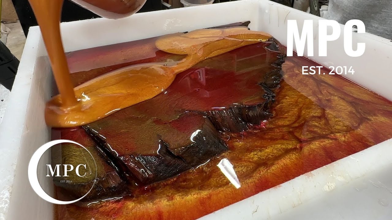 How I Made a Lava Resin and Claro Walnut Clock (Gone Wrong) | Expensive DIY Project