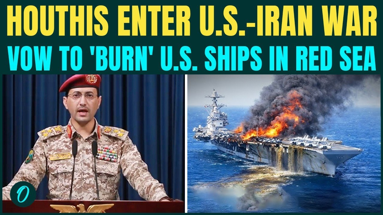 Houthis JOIN U.S-Iran War, THREATENS To Sink All U.S Vessels In Red Sea | U.S Navy On HIGH ALERT!
