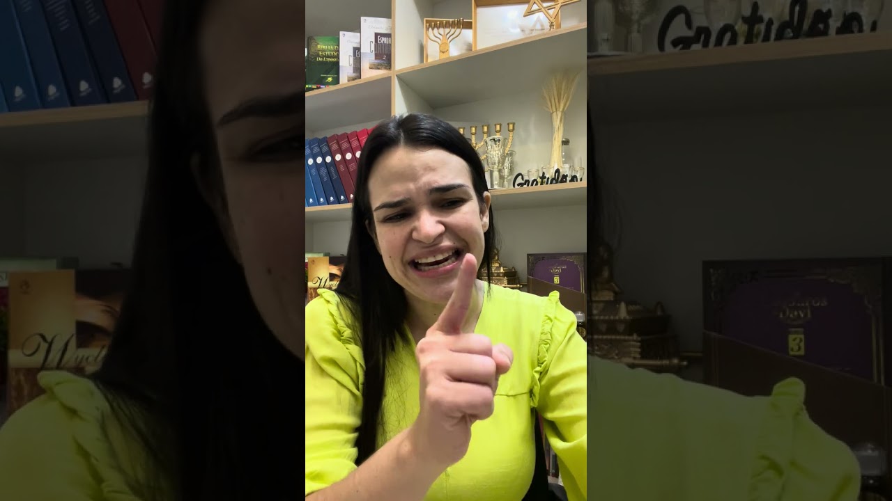 Eu falei com, vou revelar o sonho, vou fazer conforme minha vontade!