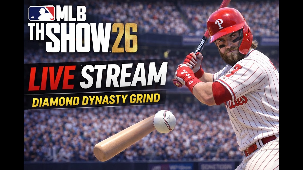 🚨I AM THE GRIND 🚨| MLB The Show 26 LAUNCH! | 🚧 Road to 800💥 | @RensTheGreatt