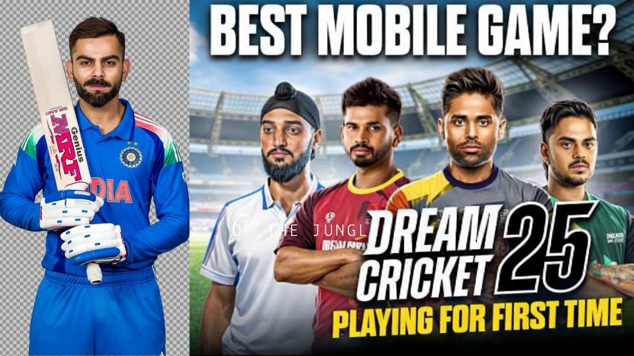 This game is the best. Washing all the bowlers is so easy😂.(Dream cricket 25)