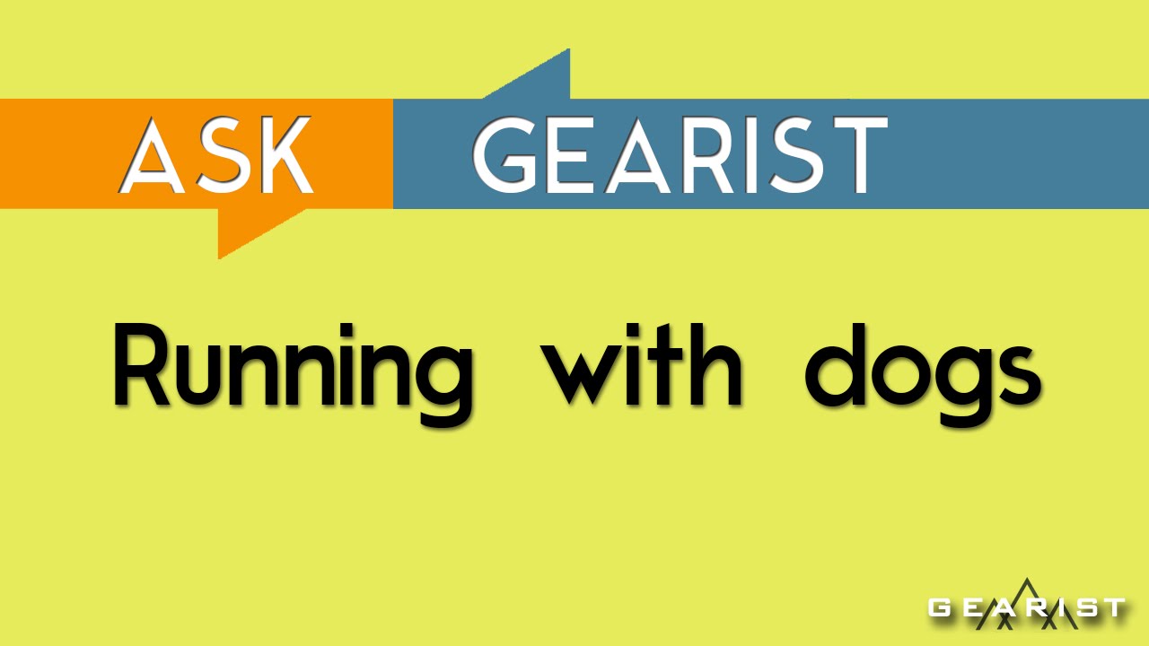 ASK GEARIST: Running With Dogs