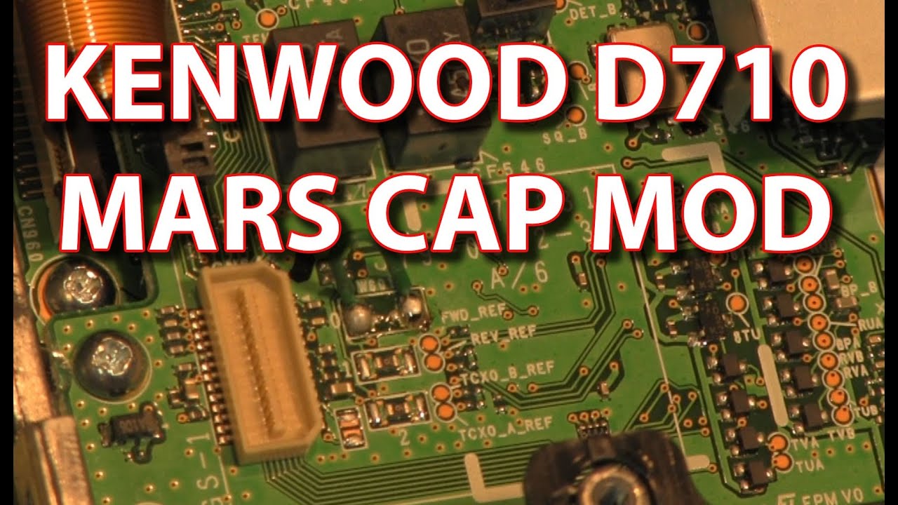 Kenwood TM D710 Mars Cap Unlock Mod - How to Expand Your UHF VHF Bands