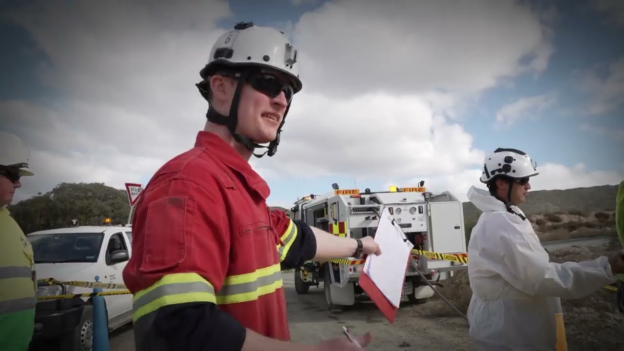 Hasmat and Fire Training at Fosterville | Agnico Eagle Australia | Fosterville Gold Mine