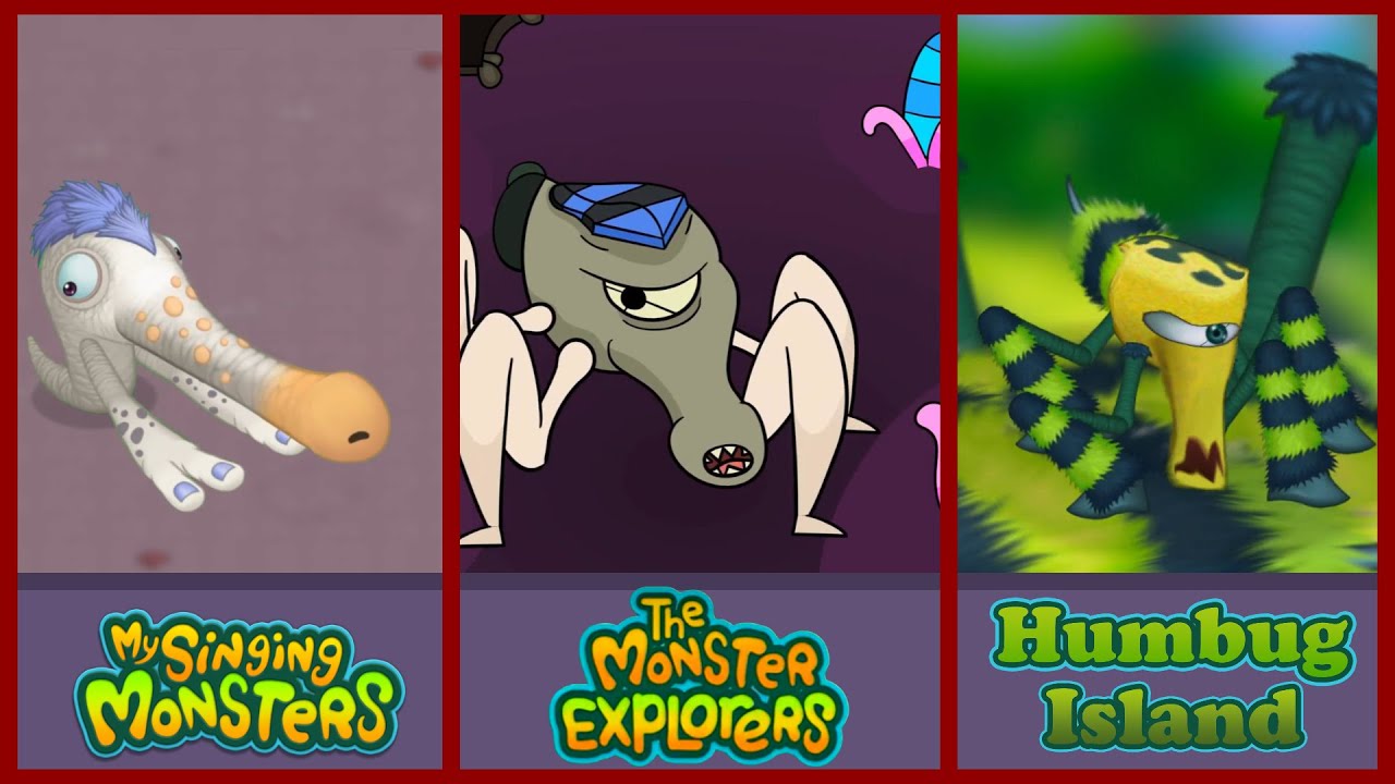 My Singing Monsters Vs The Monster Explorers Vs Humbug Island | Redesign Comparisons - MSM