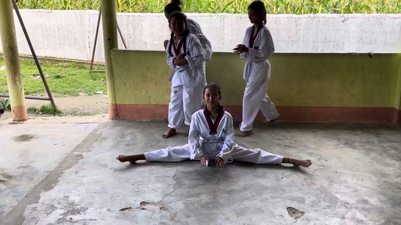 Ashard last 🍀Taekwondo players #straching  completion