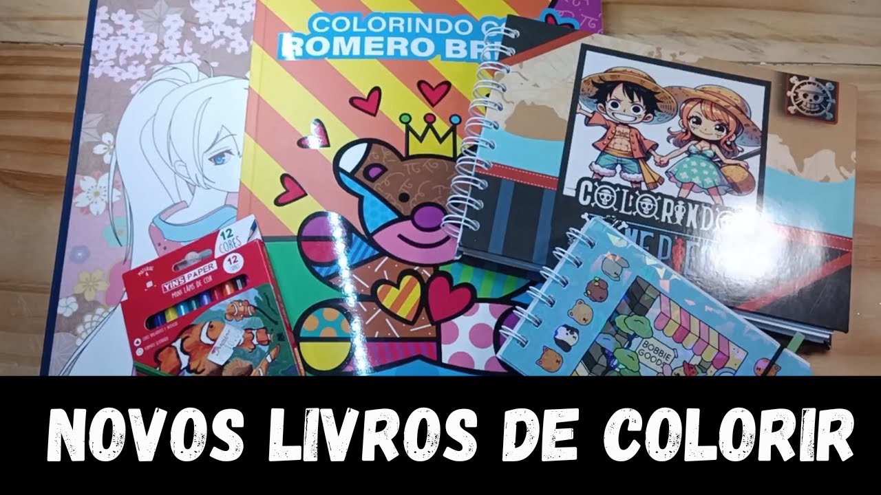 Novos livros de colorir - Dezembro 2025