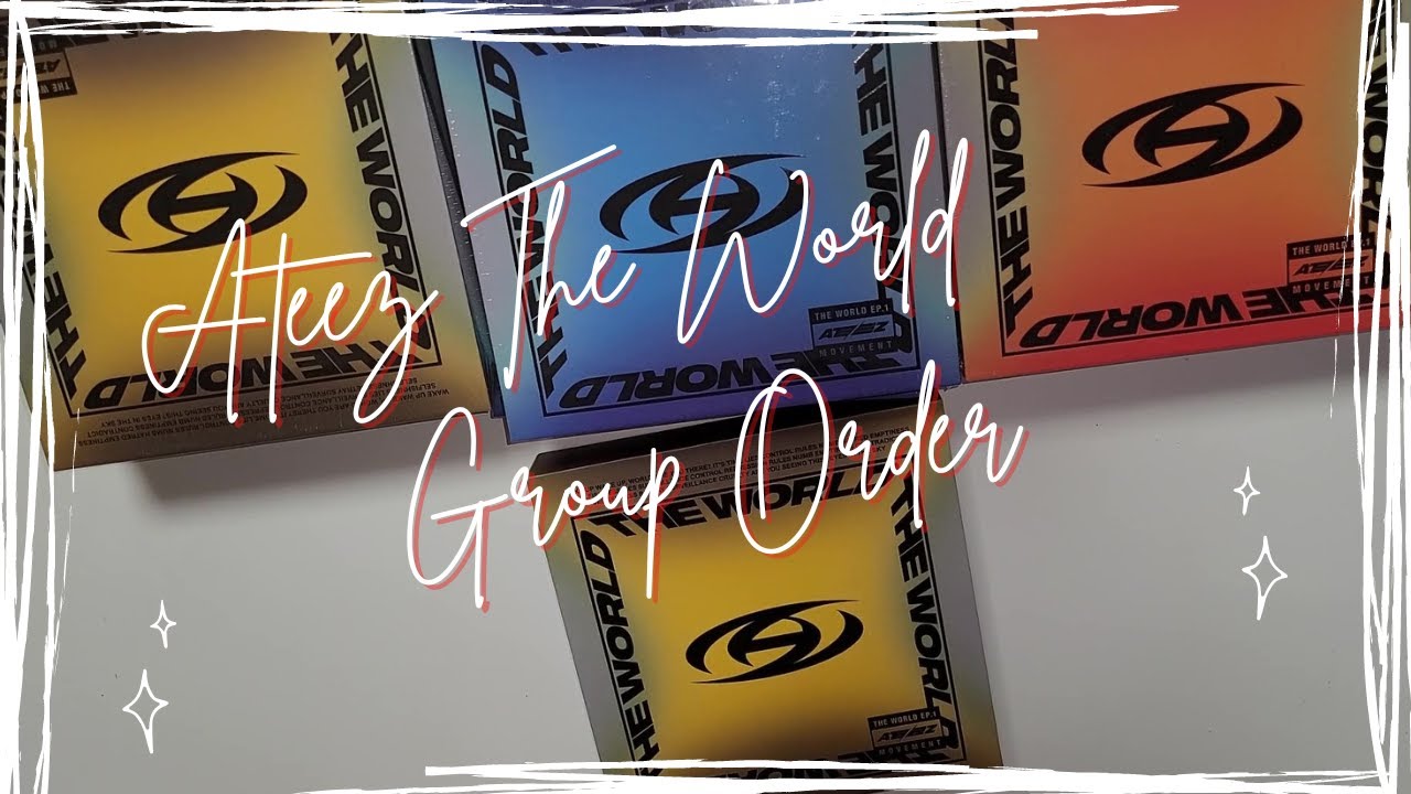 Ateez The World Group Order Unboxing & Photocard Sorting | 19 Albums