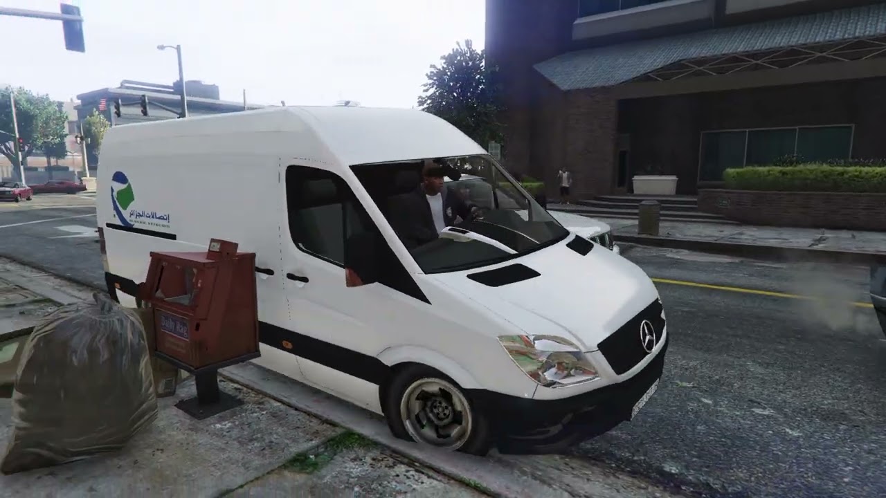 شاحنة اتصالات الجزائر GTAV