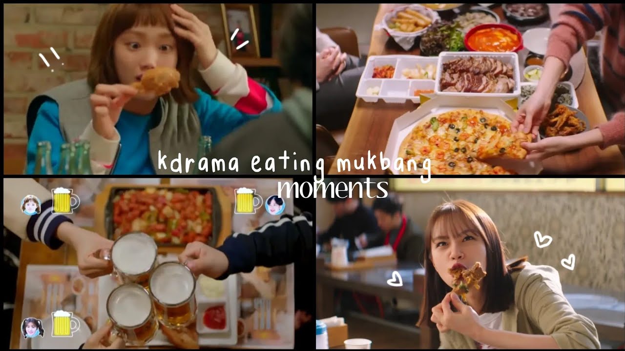 kdrama eating and mukbang moments ( mostly lee dam and bok joo )