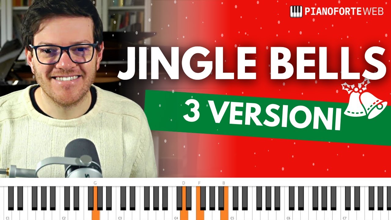 JINGLE BELLS | Tutorial Pianoforte