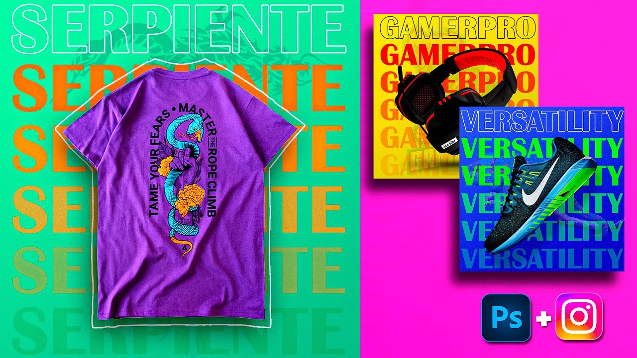 Original Diseño para Post de Instagram | Tutorial de Photoshop