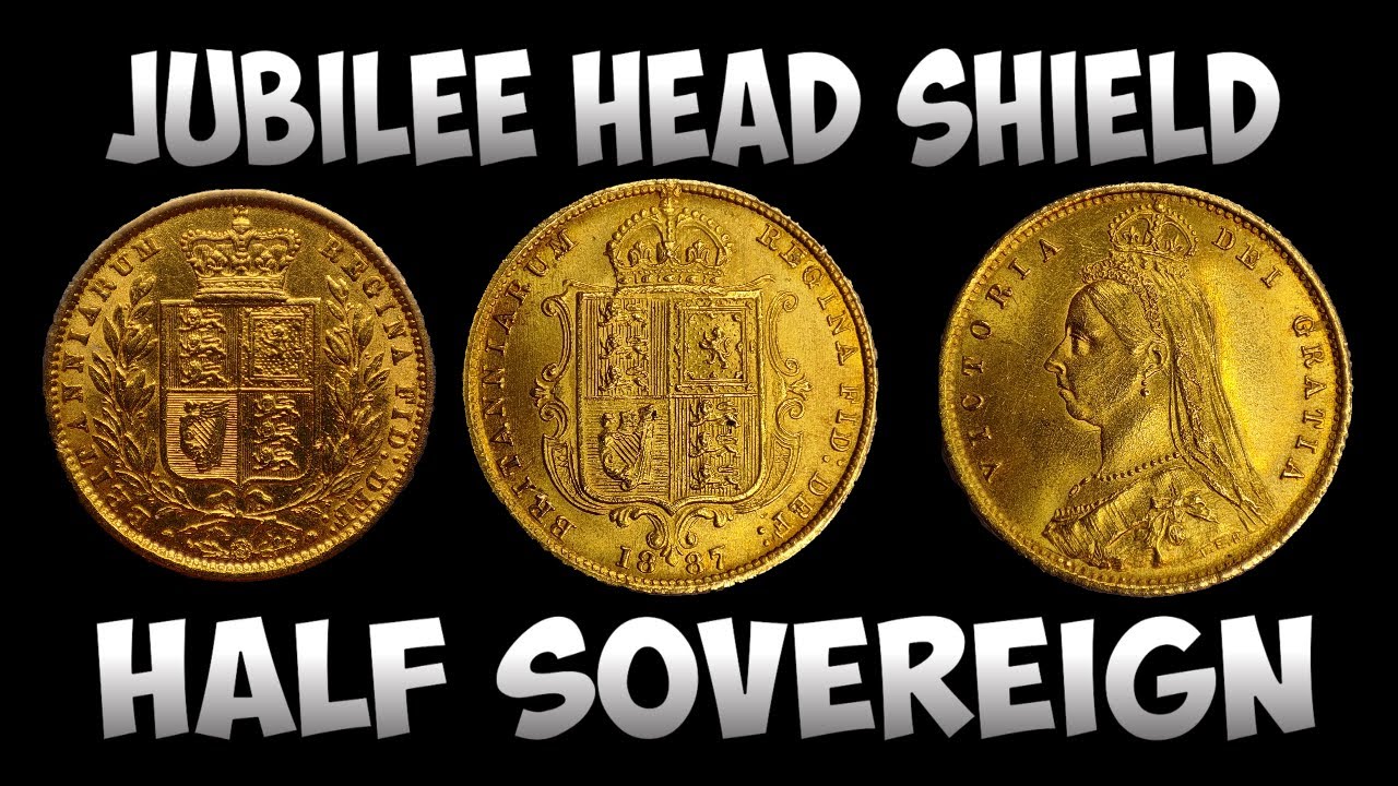 Jubilee Head Shield Half Sovereign - A Stunning Example