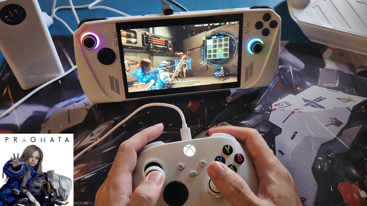Pragmata Demo | (ROG ALLY) Setup & Gameplay using a Xbox Controller.