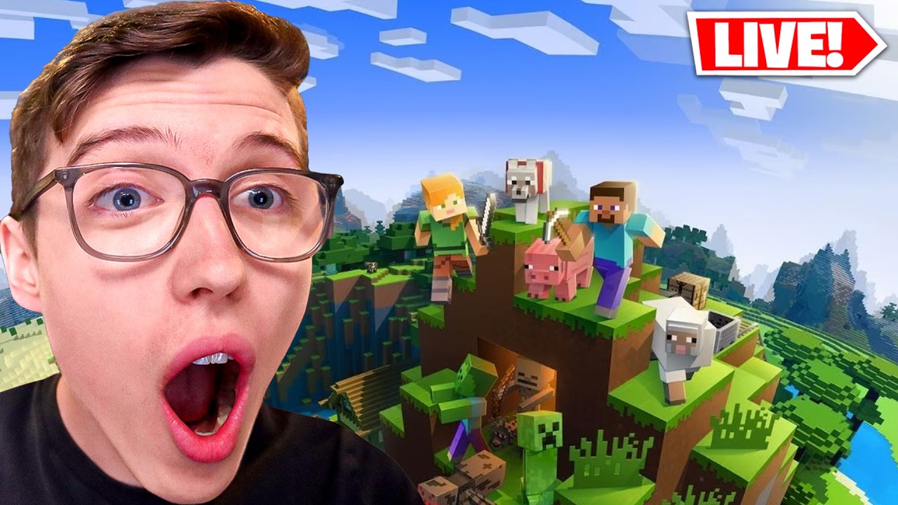 🔴LIVE - PLAYING MINECRAFT BEDWARS WITH CHAD!
