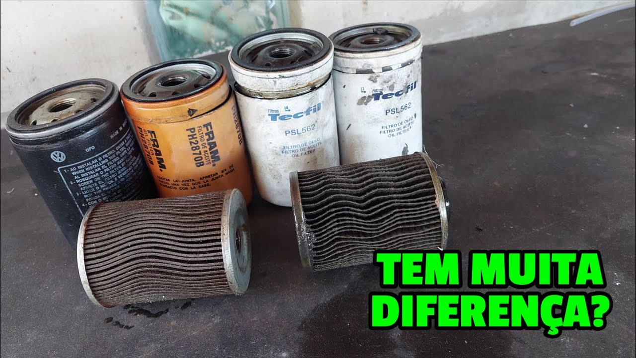 FILTRO DE ÓLEO TEM DIFERENÇA DE QUALIDADE?