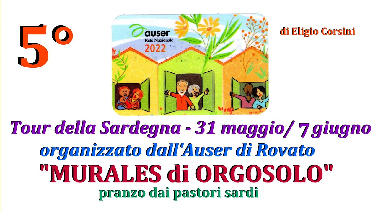 MURALES di ORGOSOLO (pranzo dai pastori sardi)