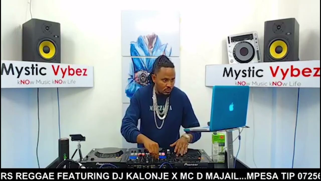 DJ KALONJE  FT MC D MAJAIL REGGAE MIX PART 3 on  https://radiomajuu.com/