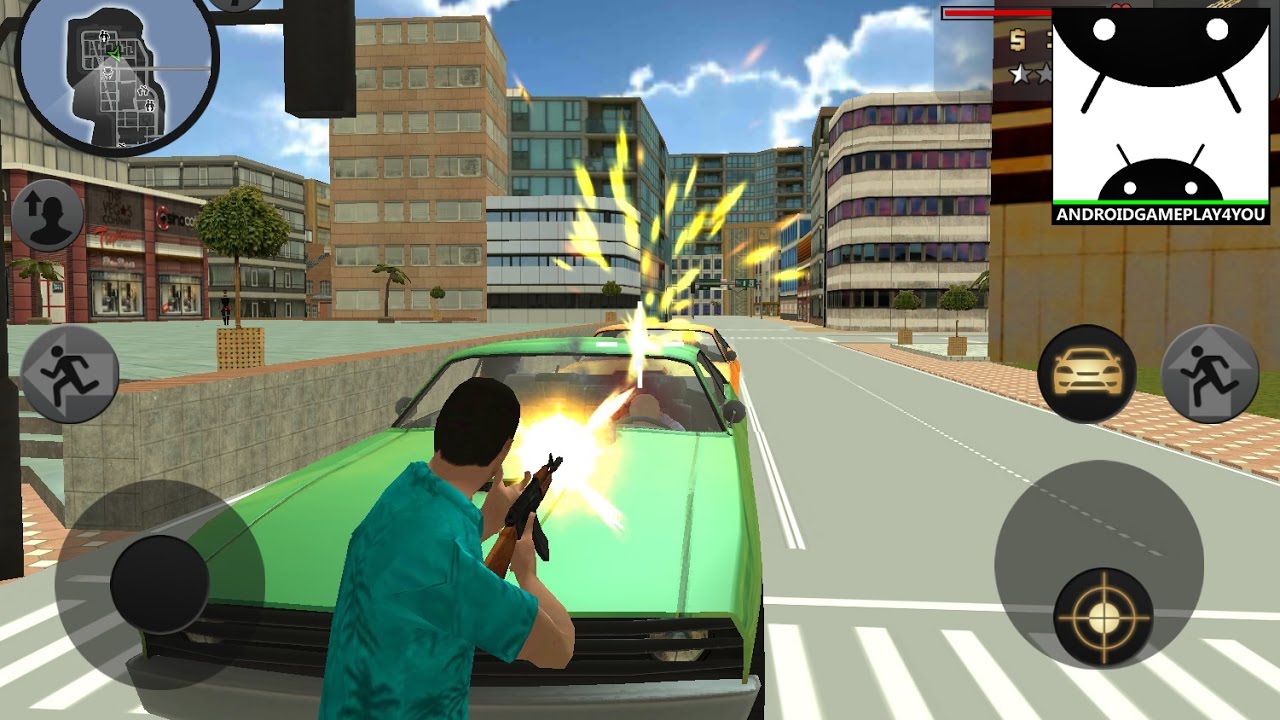 Vegas Crime Simulator Android GamePlay Trailer (By Mine Games Craft)