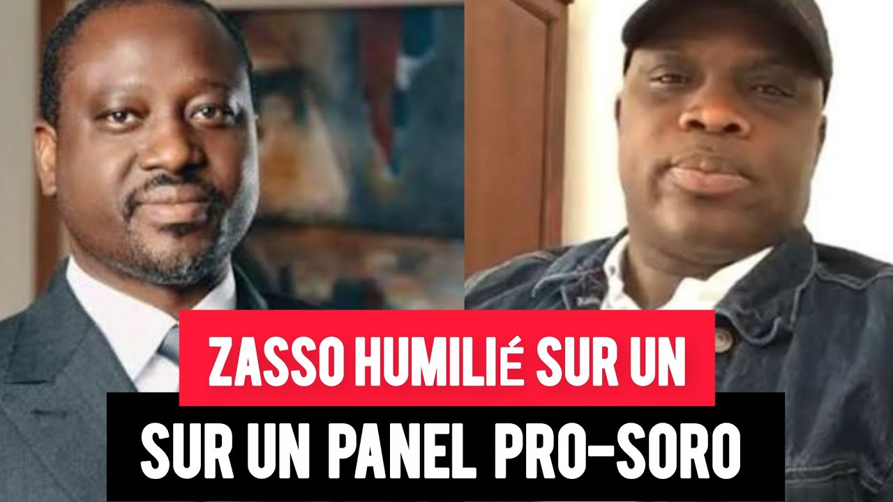 ZASSO humilié sur un panel soroïste 