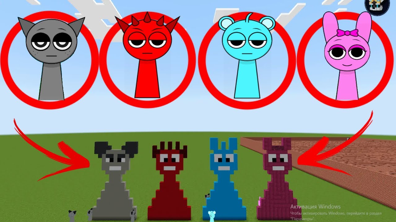 Can You Guess the Character? I Built Them in Minecraft 👀