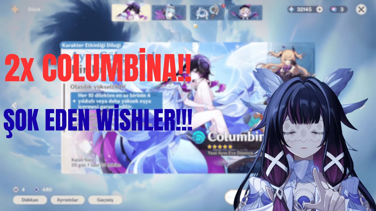 50 DAKİKA KALA BU OLDU… 😱 2x 5★ COLUMBINA!