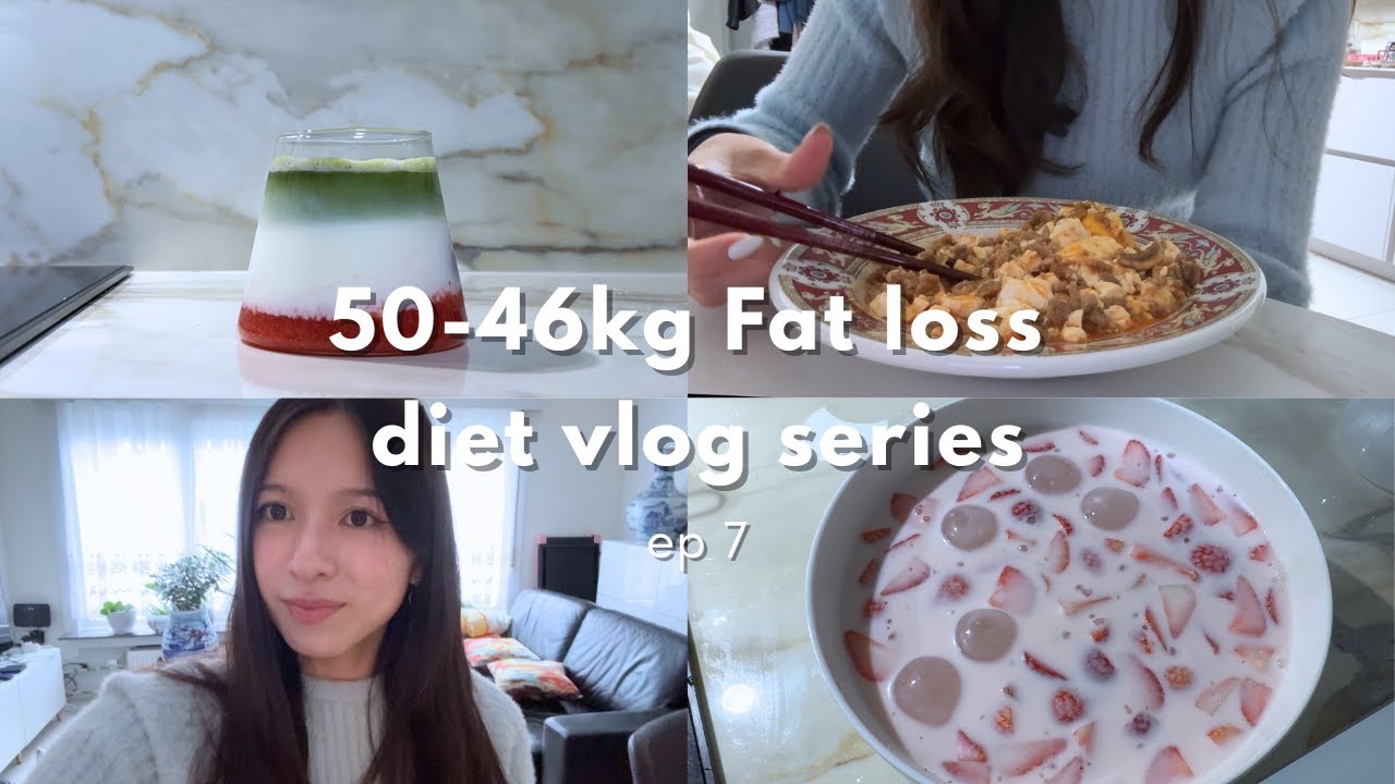 What I Eat in a Week to Lose Fat -  Sago,  Spicy Tofu, Matcha  | Fat loss diet Vlog Series Ep. 7
