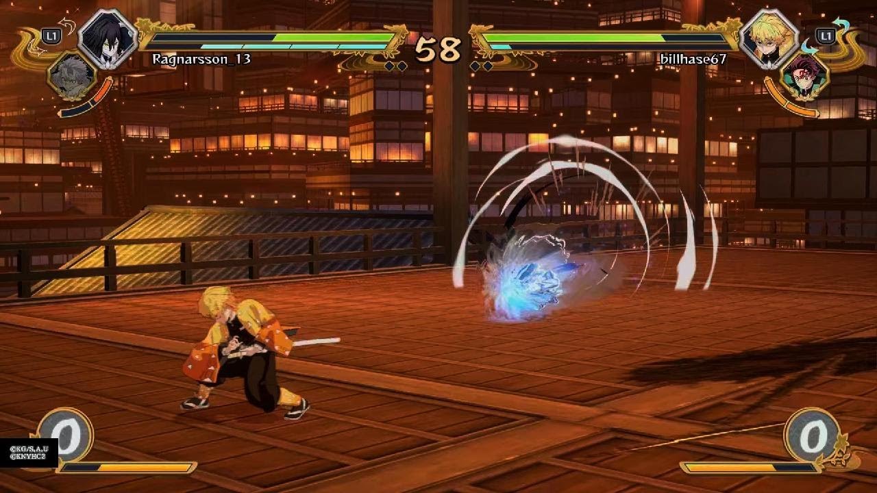 Demon Slayer -Kimetsu no Yaiba- The Hinokami Chronicles 2 Ranked Gameplay#104zenitsu infinitycastle