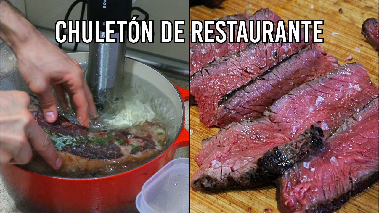 La mejor forma de cocinar un chulet&oacute;n #shorts